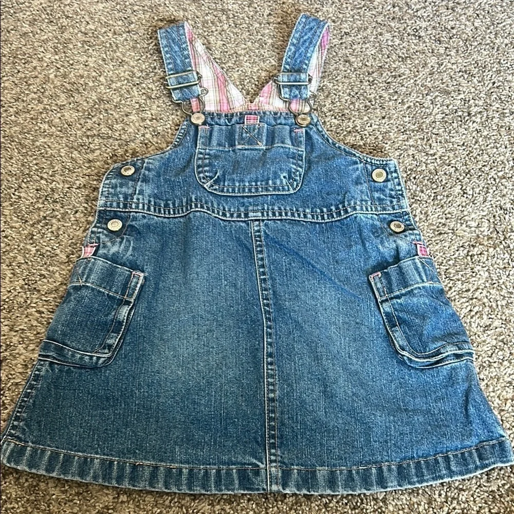 Vintage Old Navy Denim Overall Dress